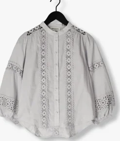 grijze lollys laundry blouses junell shirt ls