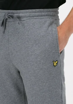 grijze lyle & scott joggingbroek skinny sweat pants