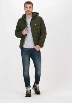 grijze lyle & scott t-shirt plain t-shirt