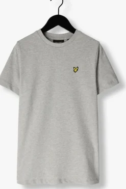 grijze lyle & scott t-shirt plain t-shirt b