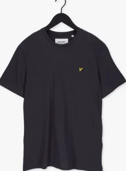 grijze lyle & scott t-shirt plain t-shirt
