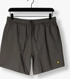 grijze lyle & scott zwembroeken plain swimshort