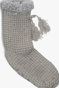 grijze marcmarcs sokken abs loridana