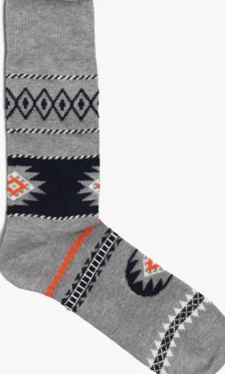 grijze marcmarcs sokken bart men's