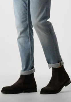 grijze mazzeltov chelsea boots p-50301