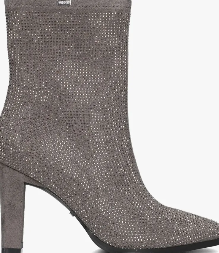 grijze mexx enkellaarsjes mandy