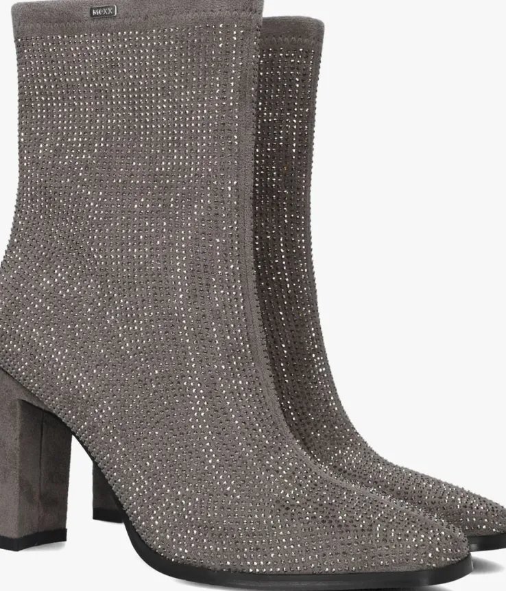 grijze mexx enkellaarsjes mandy