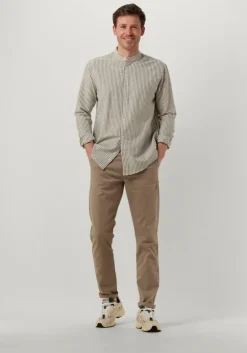 grijze minimum casual overhemd cole