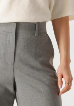 grijze minus pantalon welma mid waist pant