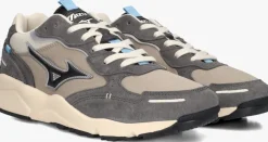 grijze mizuno lage sneakers sky medal heren