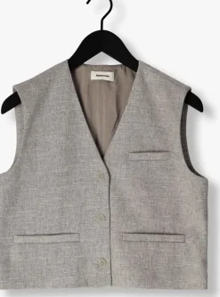 grijze modström gilet kieramd vest
