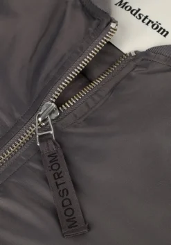 grijze modström jack jeromomd bomber jacket
