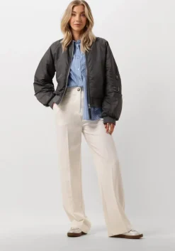 grijze modström jack jeromomd bomber jacket