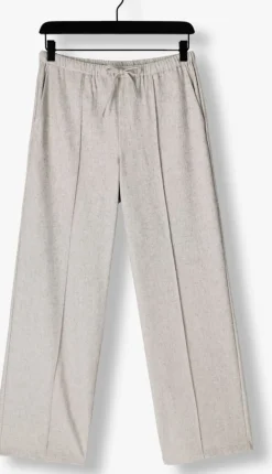 grijze modström pantalon kalemmd pants