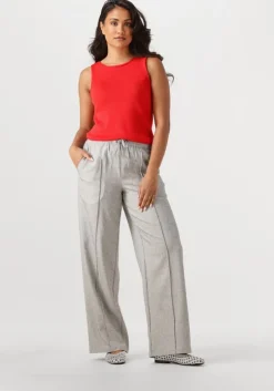 grijze modström pantalon kalemmd pants