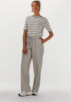 grijze modström pantalon kalemmd pants