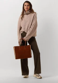 grijze modström pantalon nelli pants