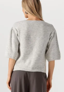 grijze modström top petronellamd ss o-neck