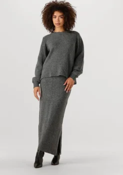 grijze moves midirok bibi skirt 2579