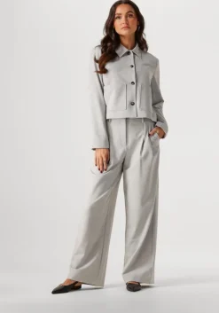 grijze msch copenhagen pantalon mschhenrike hw pants