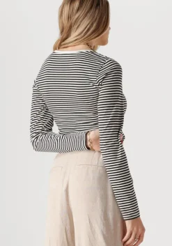 grijze msch copenhagen tops & t-shirts mschgemma hadrea o top stp