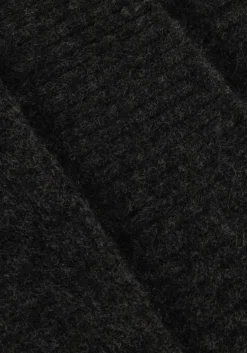 grijze neo noir trui detri solid knit blouse