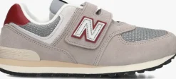 grijze new balance lage sneakers pv574