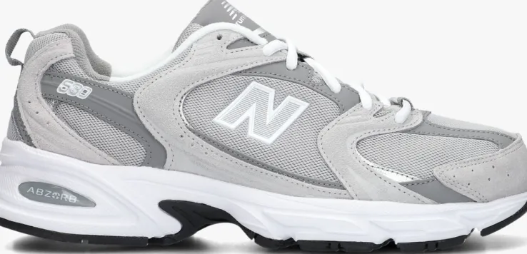 grijze new balance lage sneakers mr530 m