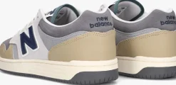 grijze new balance lage sneakers bb480 m