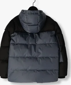 grijze nik & nik jack huxlee puffer jacket