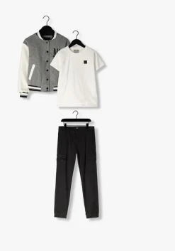 grijze nik & nik jack kurt varsity jacket