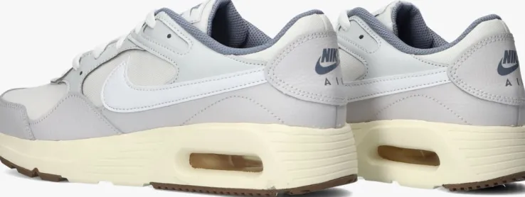 grijze nike lage sneakers nike air max sc