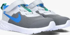 grijze nike lage sneakers revolution 6 (tdv)