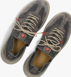 grijze nokwol lage sneakers ronda knit
