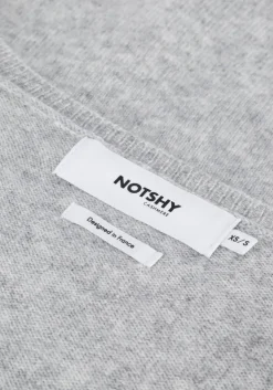 grijze not shy trui aimee