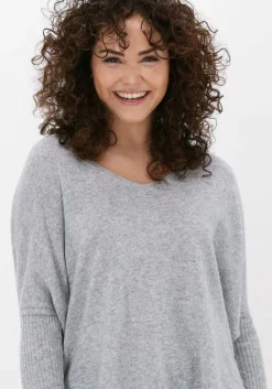 grijze not shy trui faustine