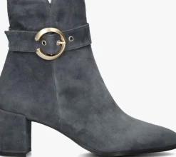 grijze notre-v enkellaarsjes 8552