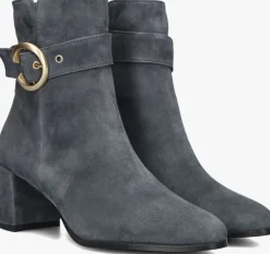 grijze notre-v enkellaarsjes 8552