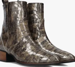 grijze notre-v enkellaarsjes 3231