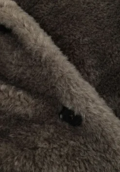 grijze notre-v faux fur jas nv-eddie