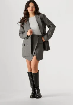 grijze notre-v minirok nv-eliana