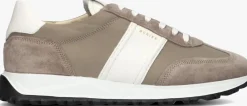 grijze nubikk lage sneakers glen hendrix
