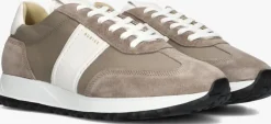 grijze nubikk lage sneakers glen hendrix