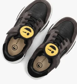 grijze nubikk lage sneakers basket court jr