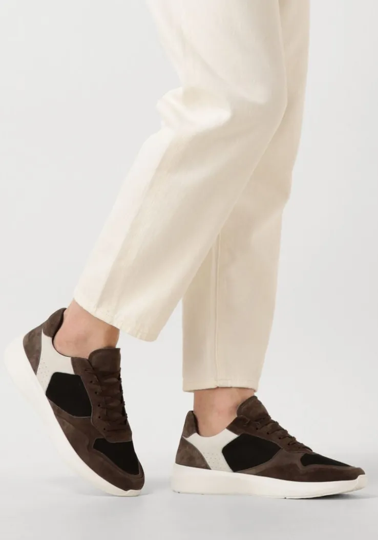 grijze nubikk lage sneakers rock road wave