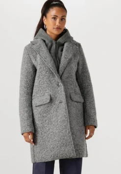 grijze nukus mantel inna jacket boucle