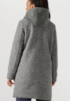 grijze nukus mantel inna jacket boucle