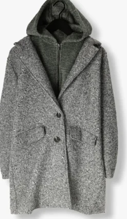 grijze nukus mantel inna jacket boucle
