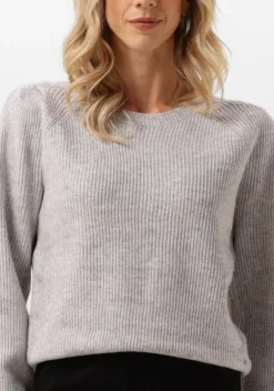 grijze nukus trui fancy pullover sleeve