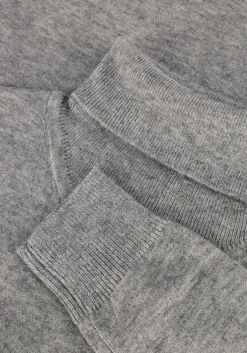 grijze object coltrui objthess l/s rollneck knit pullover